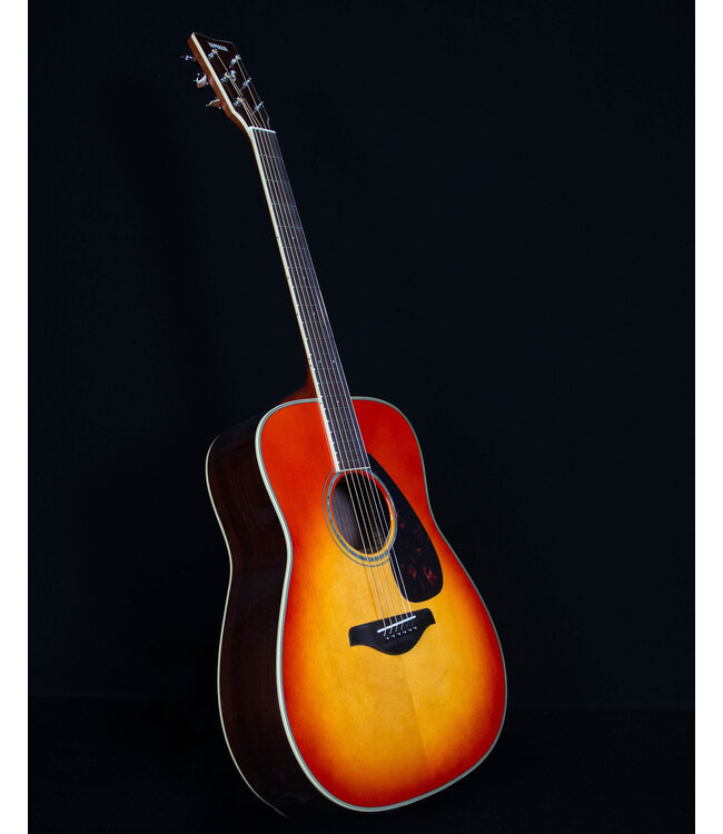 Yamaha FG830 Folk Acoustic Guitar, Autumn Burst