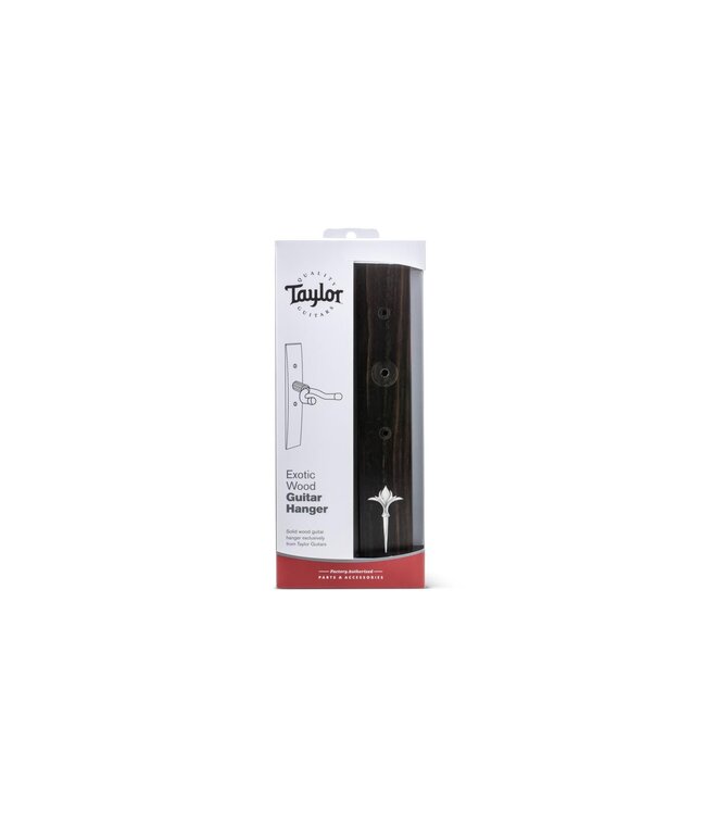 Taylor Guitar Hanger, Ebony, Nouveau, Italian Acrylic Inlay