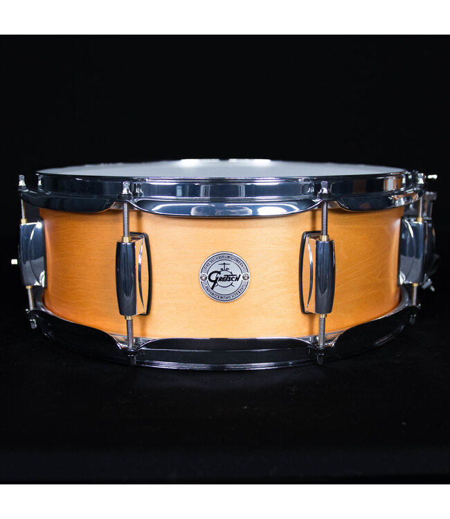 Gretsch 5" x 14" Full Range Birch Snare Drum, Satin Classic Natural