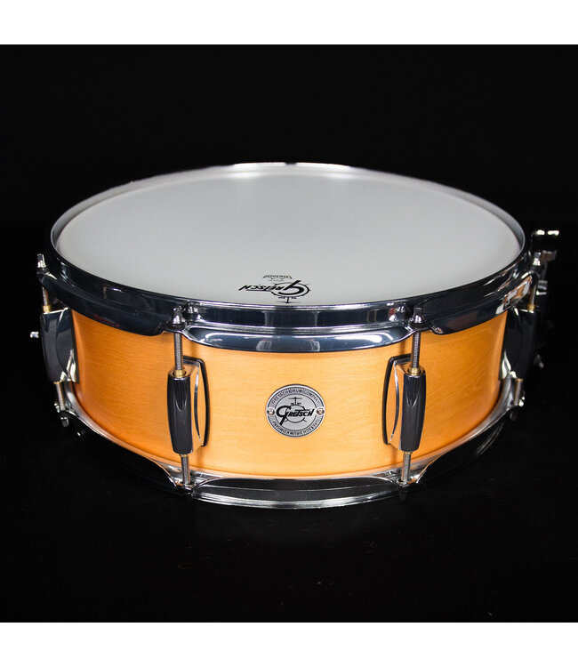 Gretsch 5" x 14" Full Range Birch Snare Drum, Satin Classic Natural