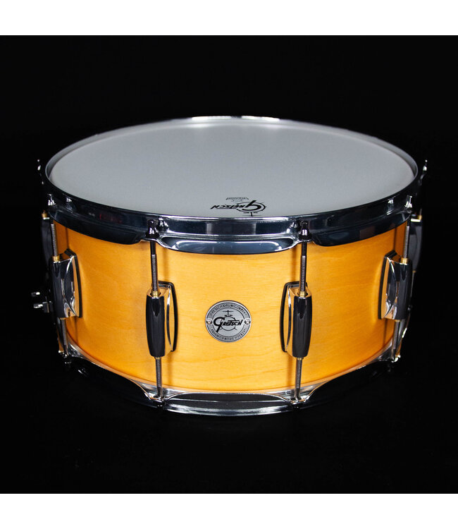 Gretsch 6.5" x 14" Full Range Birch Snare Drum, Satin Classic Natural