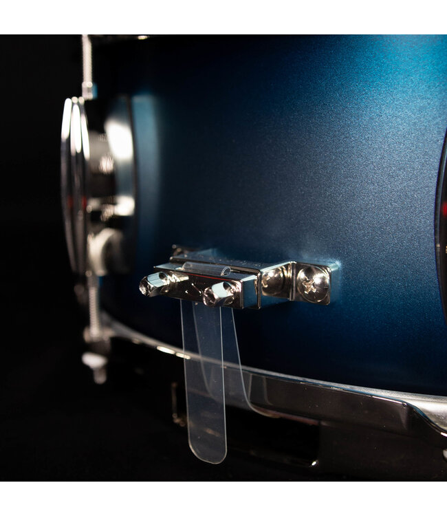Slingerland 14" x 5.5" Radio King Artist Snare Drum, Blue & Sliver Lacquer