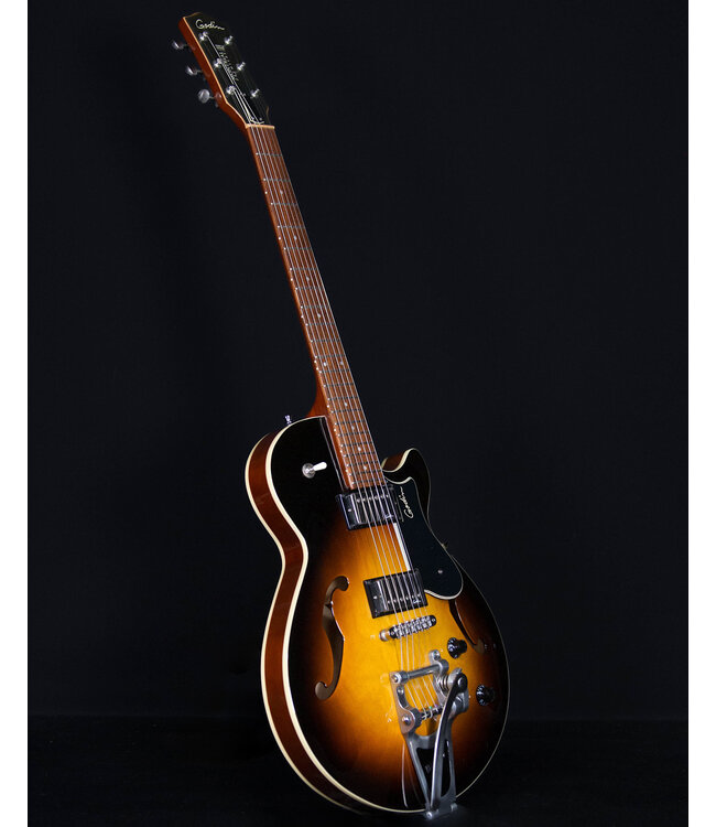 Godin Montreal Premiere with Gig bag, Sunburst, 2013 - USED