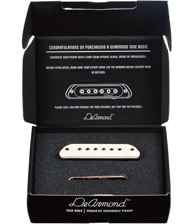 DeArmond Tone Boss Passive Humbucking Soundhole Pickup