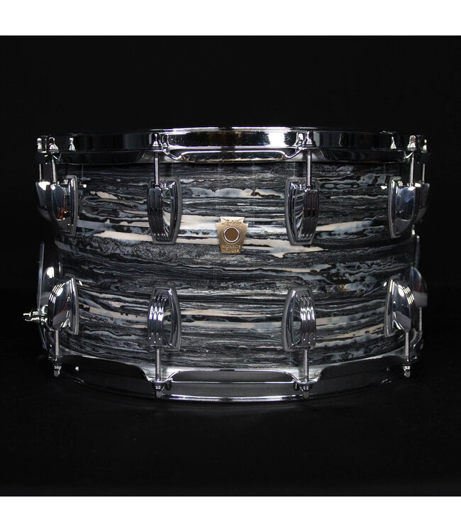 Ludwig 14" x 8" Classic Maple Snare Drum, Vintage Black Oyster
