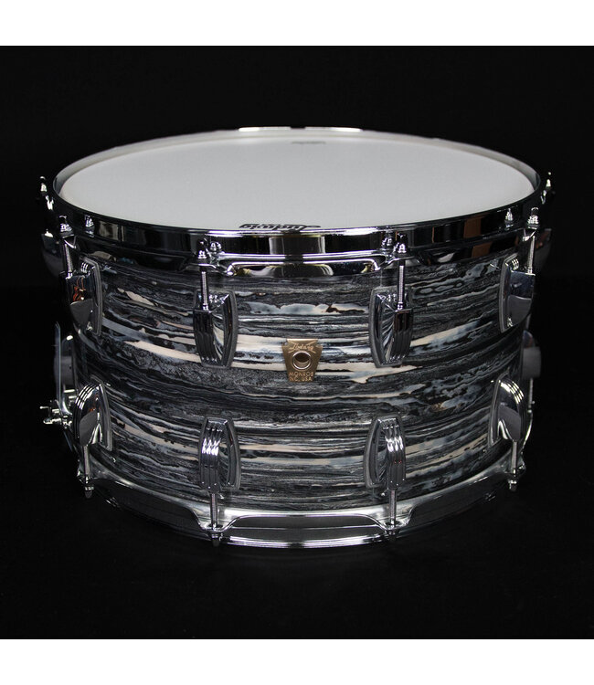 Ludwig 14" x 8" Classic Maple Snare Drum, Vintage Black Oyster