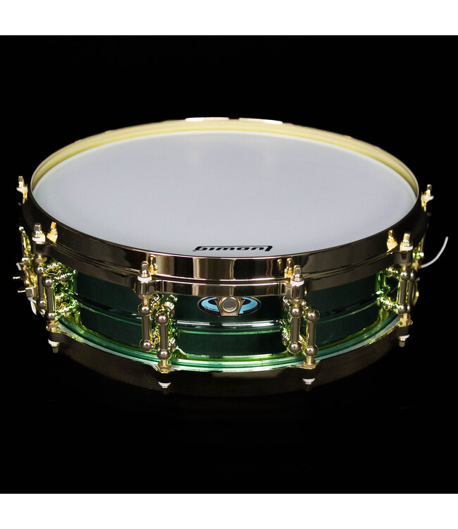 Ludwig "Venus" by Carl Palmer 14" x 3.7" Brass Snare Drum