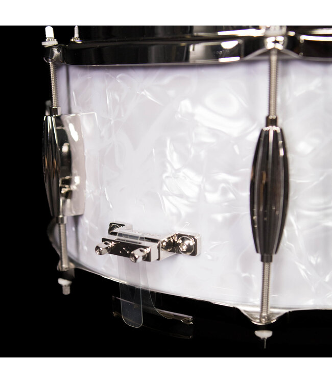 Slingerland 14" x 6.5" Radio King Artist Snare Drum, White Marine Pearl