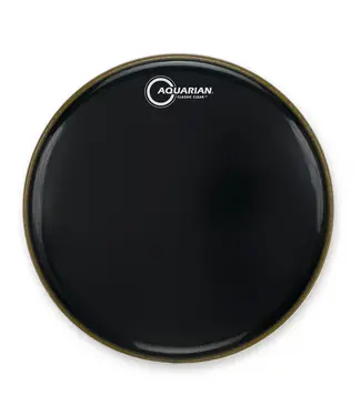 Aquarian Aquarian 16" Classic Clear Bass Drum Head, Black