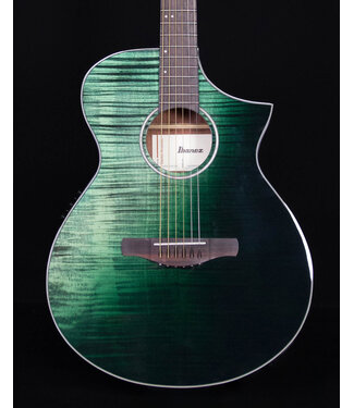 Ibanez Ibanez AEWC32FMGSF Acoustic Electric, Dark Green Sunset Fade High Gloss