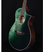 Ibanez AEWC32FMGSF Acoustic Electric, Dark Green Sunset Fade High Gloss