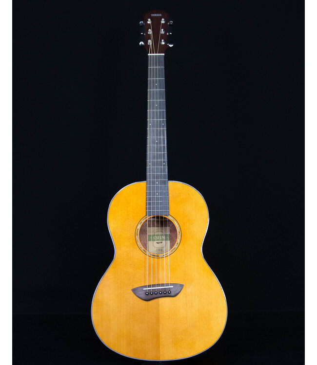 Yamaha CSF1M Parlor Size, Solid Sitka Top, Mahogany Back and Sides, Translucent Black