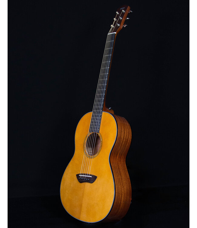 Yamaha CSF1M Parlor Size, Solid Sitka Top, Mahogany Back and Sides, Translucent Black