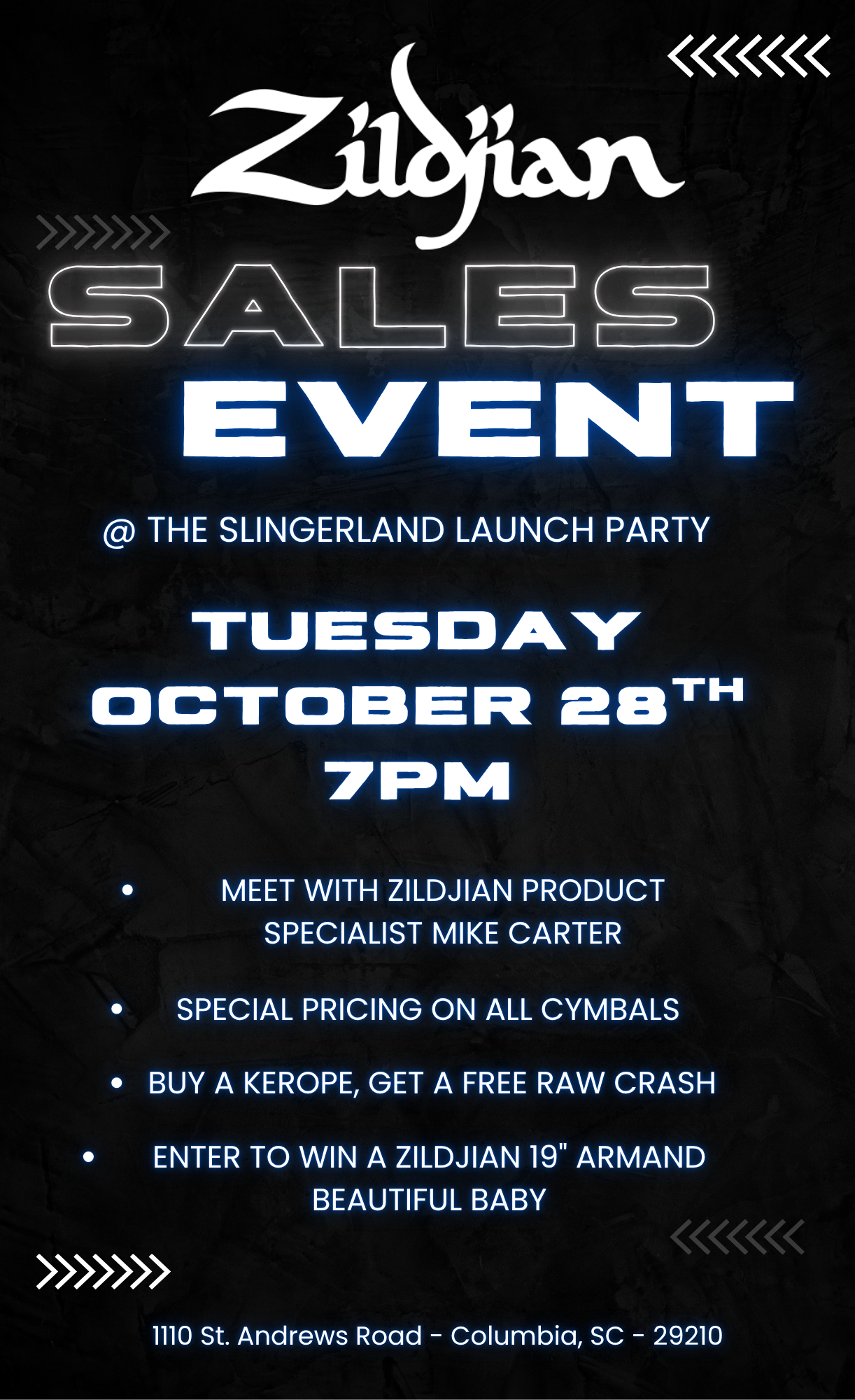 Zildjian Sales Event