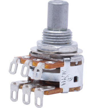 Alpha Audio Alpha Audio 250k Blend Pot, MN Taper Solid Shaft