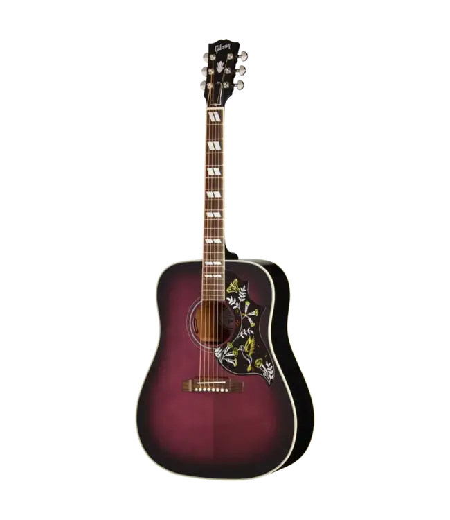 Gibson Hummingbird Standard Acoustic Guitar, Purple Burst