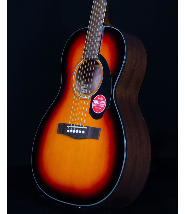 Fender CP-60S Parlor, Walnut FB, Sunburst