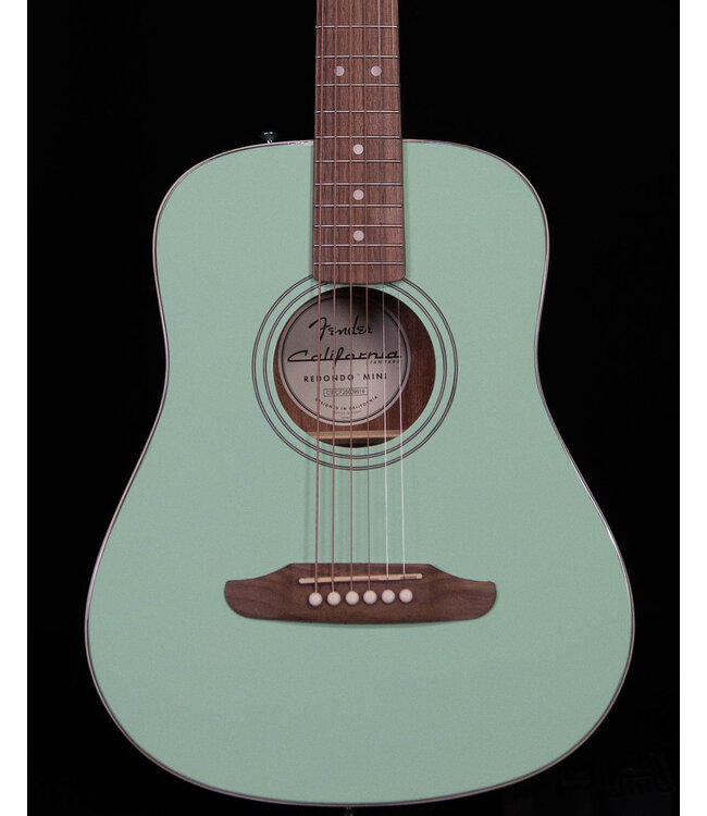 Fender California Standard Redondo Mini, Surf Green with Bag