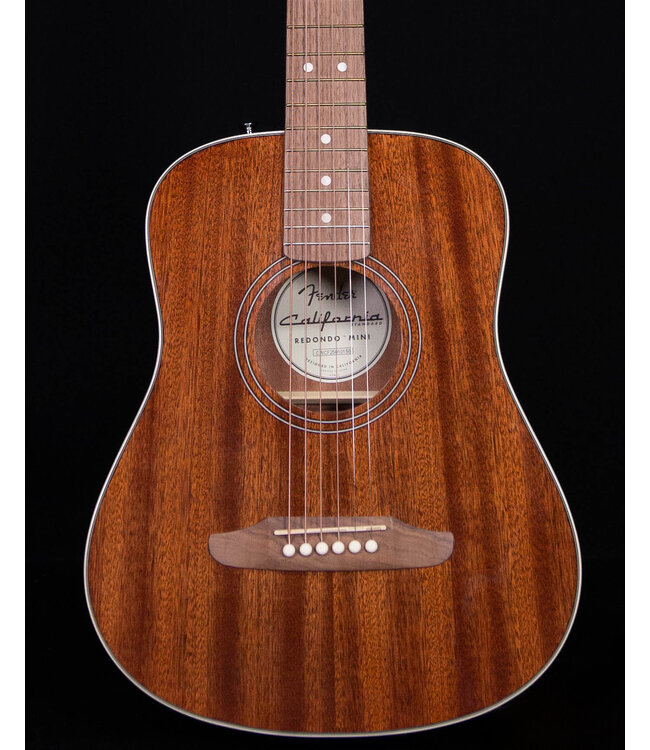 Fender California Standard Redondo Mini, Natural Sapele with Bag
