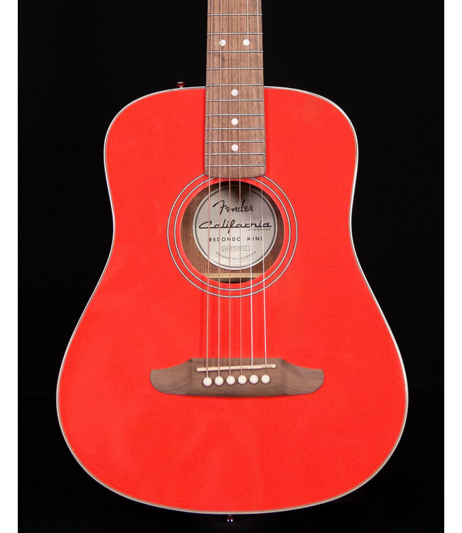 Fender California Standard Redondo Mini, Fiesta Red with Bag