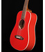 Fender California Standard Redondo Mini, Fiesta Red with Bag