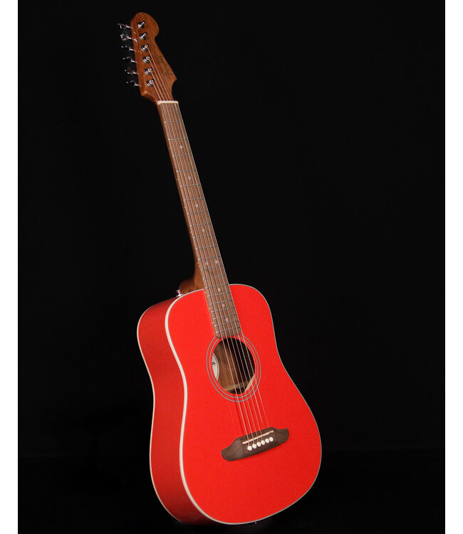 Fender California Standard Redondo Mini, Fiesta Red with Bag
