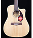 Fender CD-140SCE 12-String, Walnut FB, Natural with Case