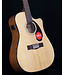 Fender CD-140SCE 12-String, Walnut Fingerboard, Natural with Case
