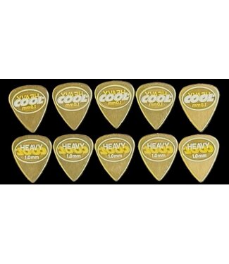 Cool Music Cool Music Cool Beta Carbonate Standard Pick, 1.0mm - 10 Pack