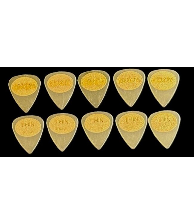 Cool Music Cool Beta Sand Standard Pick, .60mm - 10 Pack