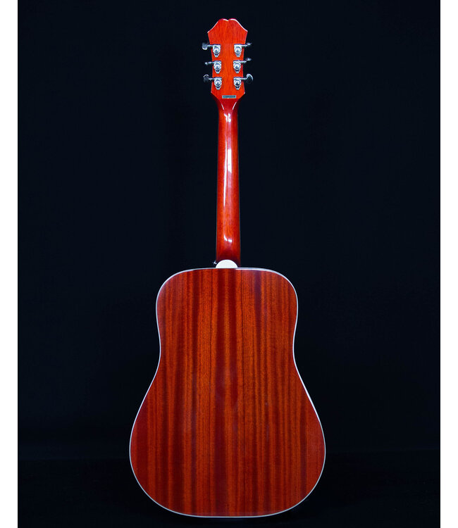 Epiphone Hummingbird Studio Acoustic, Solid Top, Faded Cherry