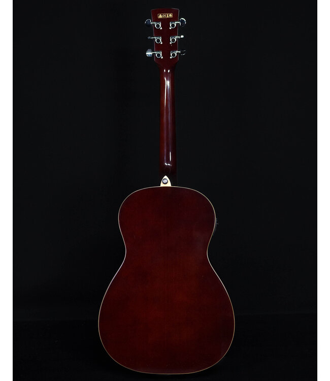 Ibanez PN12E Parlor Acoustic/Electric, Vintage Mahogany Sunburst