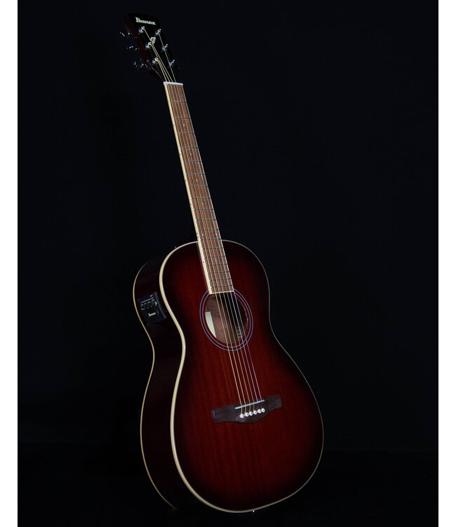Ibanez PN12E Parlor Acoustic/Electric, Vintage Mahogany Sunburst