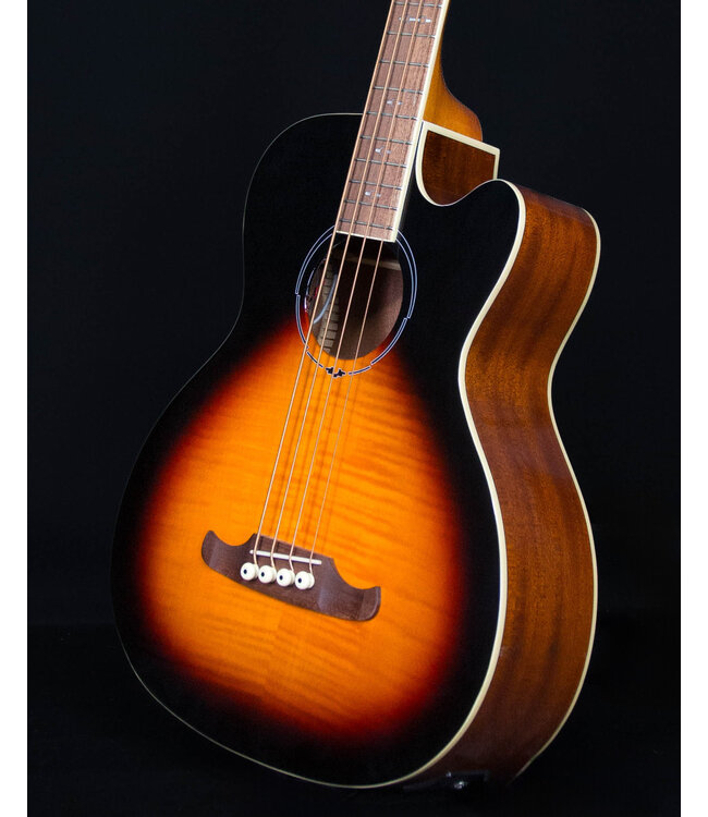 Fender FA-450CE Acoustic Bass, Laurel FB, 3-Color Sunburst