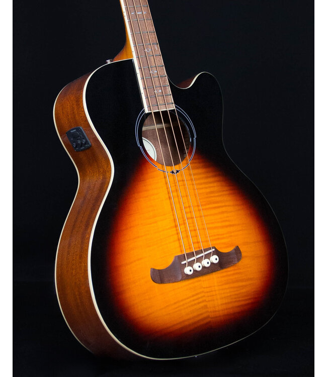 Fender FA-450CE Acoustic Bass, Laurel FB, 3-Color Sunburst