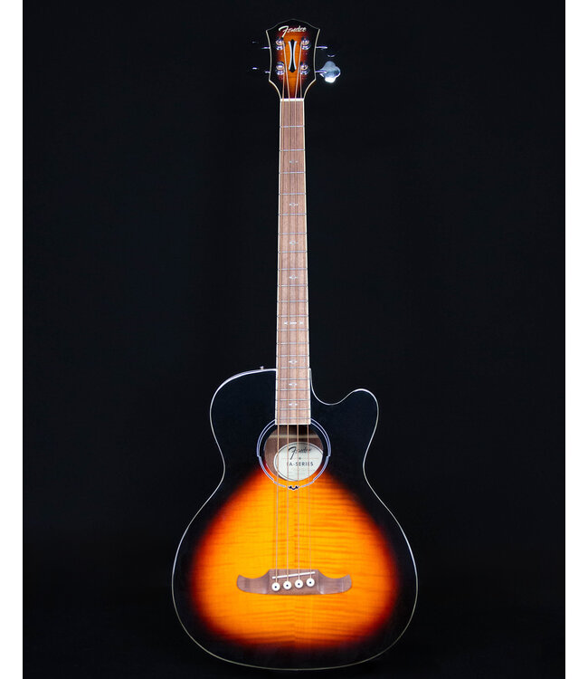 Fender FA-450CE Acoustic Bass, Laurel FB, 3-Color Sunburst