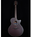 Ibanez AE100 Acoustic/Electric, Burgundy Flat