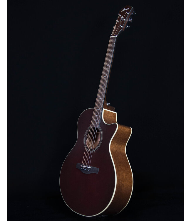 Ibanez AE100 Acoustic/Electric, Burgundy Flat