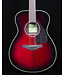 Yamaha FS830 Small Body Acoustic, Solid Top, Mahogany FB, Dusk Sun Red