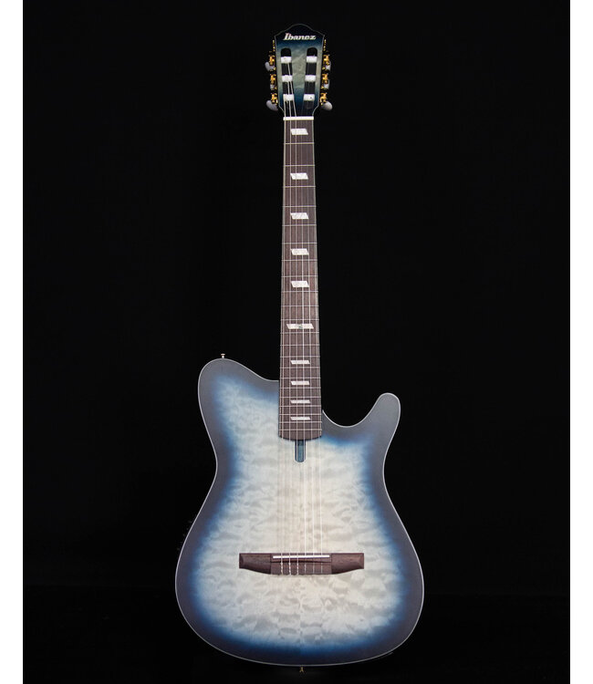 Ibanez FRH20QMNCTL Nylon Acoustic/Electric, Cosmic Blue Low Gloss