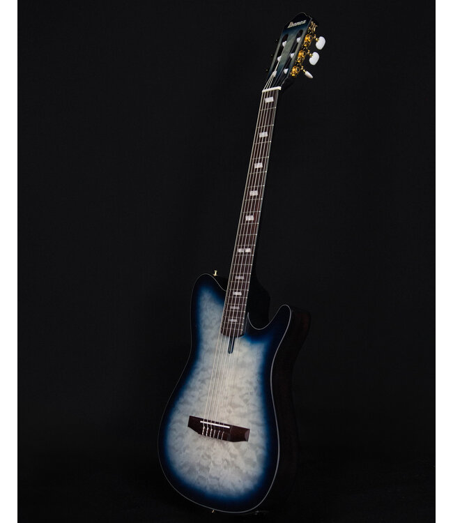 Ibanez FRH20QMNCTL Nylon Acoustic/Electric, Cosmic Blue Low Gloss