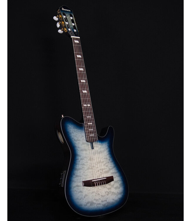 Ibanez FRH20QMNCTL Nylon Acoustic/Electric, Cosmic Blue Low Gloss