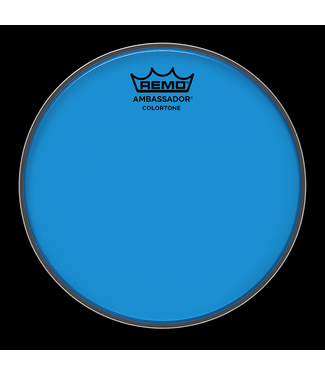 Remo Remo 12" Ambassador Colortone Batter Drum Head, Blue