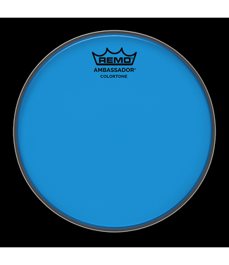 Remo Remo 10" Ambassador Colortone Batter Drum Head, Blue