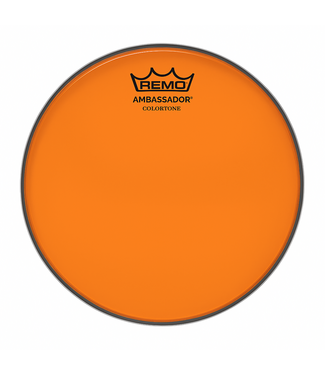 Remo Remo 14" Ambassador Colortone Batter Drum Head, Orange