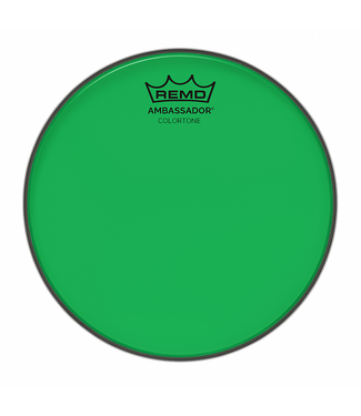 Remo Remo 10" Ambassador Colortone Batter Drum Head, Green