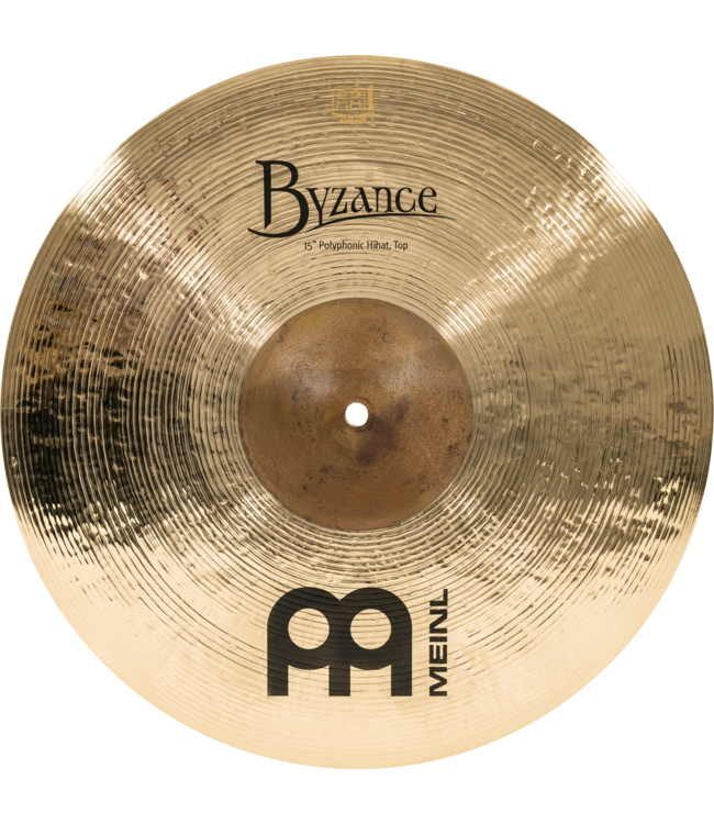 Meinl 15" Byzance Polyphonic Hi-Hat Pair, Brilliant