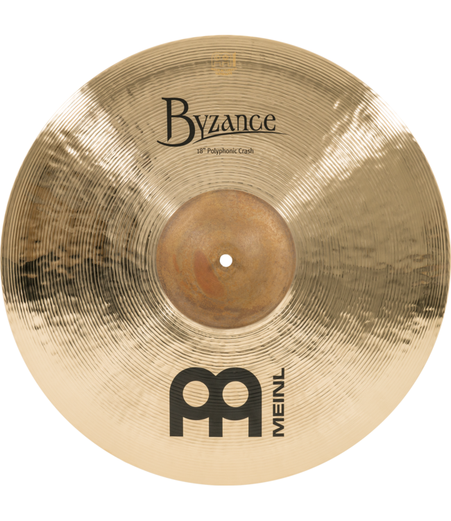 Meinl 18" Byzance Polyphonic Crash, Brilliant