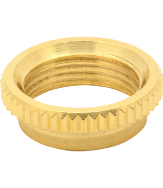 Switchcraft Switchcraft Deep Knurled Nut Replacement for 3-Way Toggle, Gold