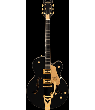 Gretsch Gretsch Synchromatic Falcon Hollow Body Single-Cut with Bigsby, Ebony FB, Black